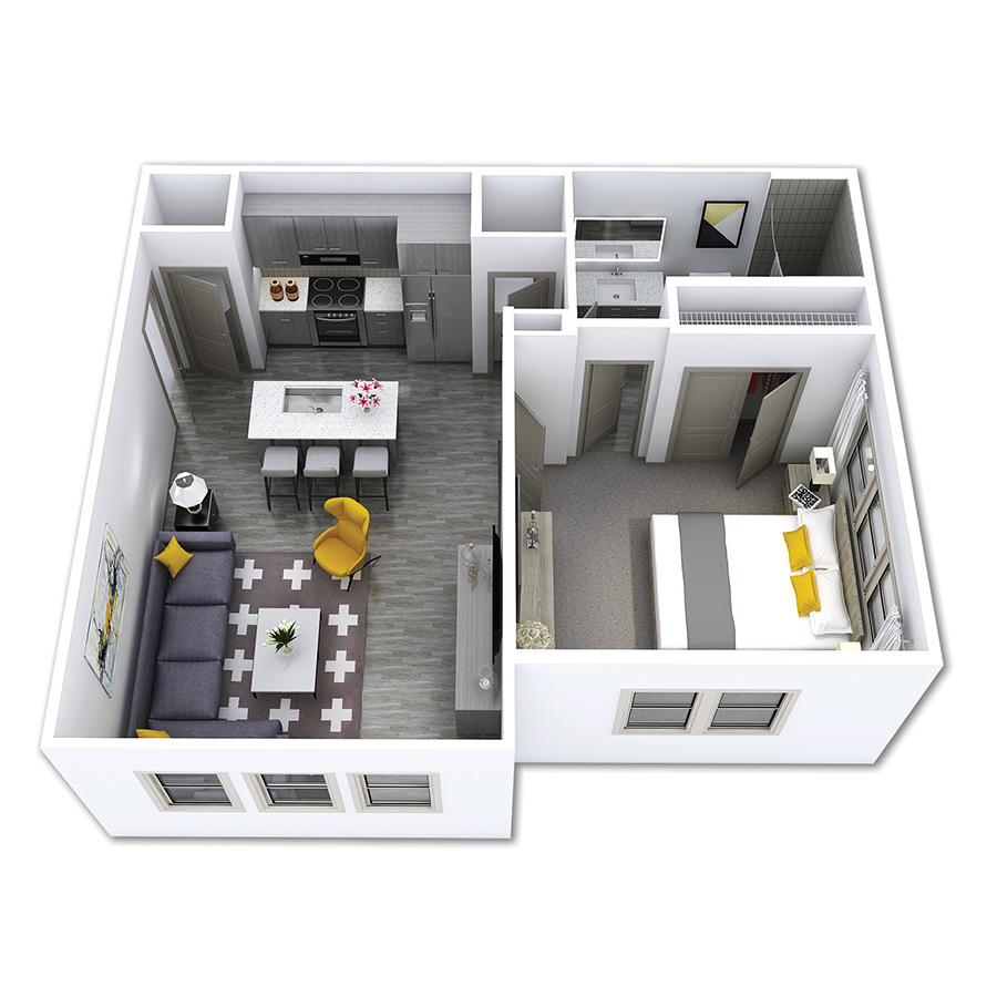 A2 floor plan