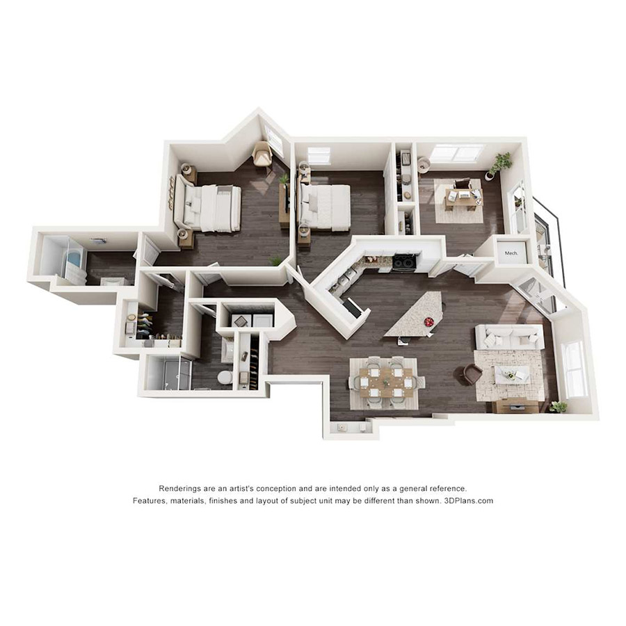 C1 floor plan