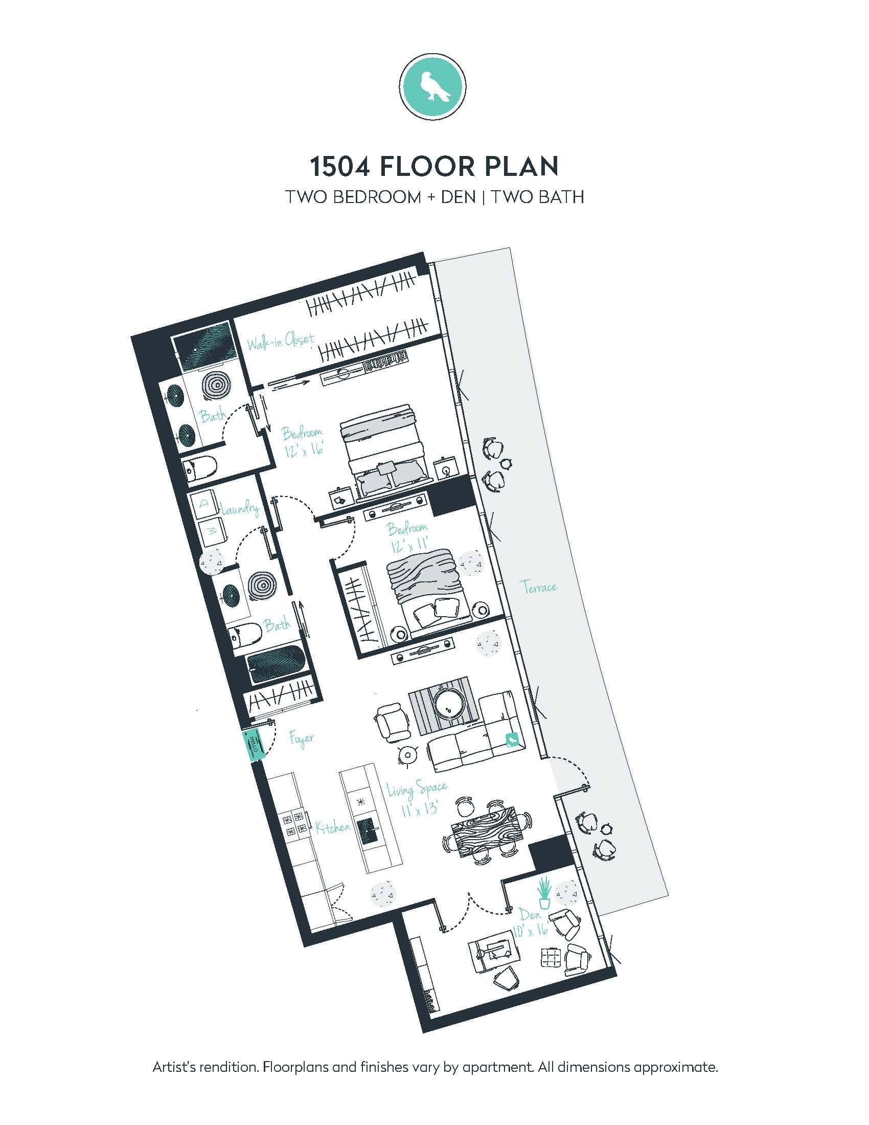 C10 Apartment floor plan