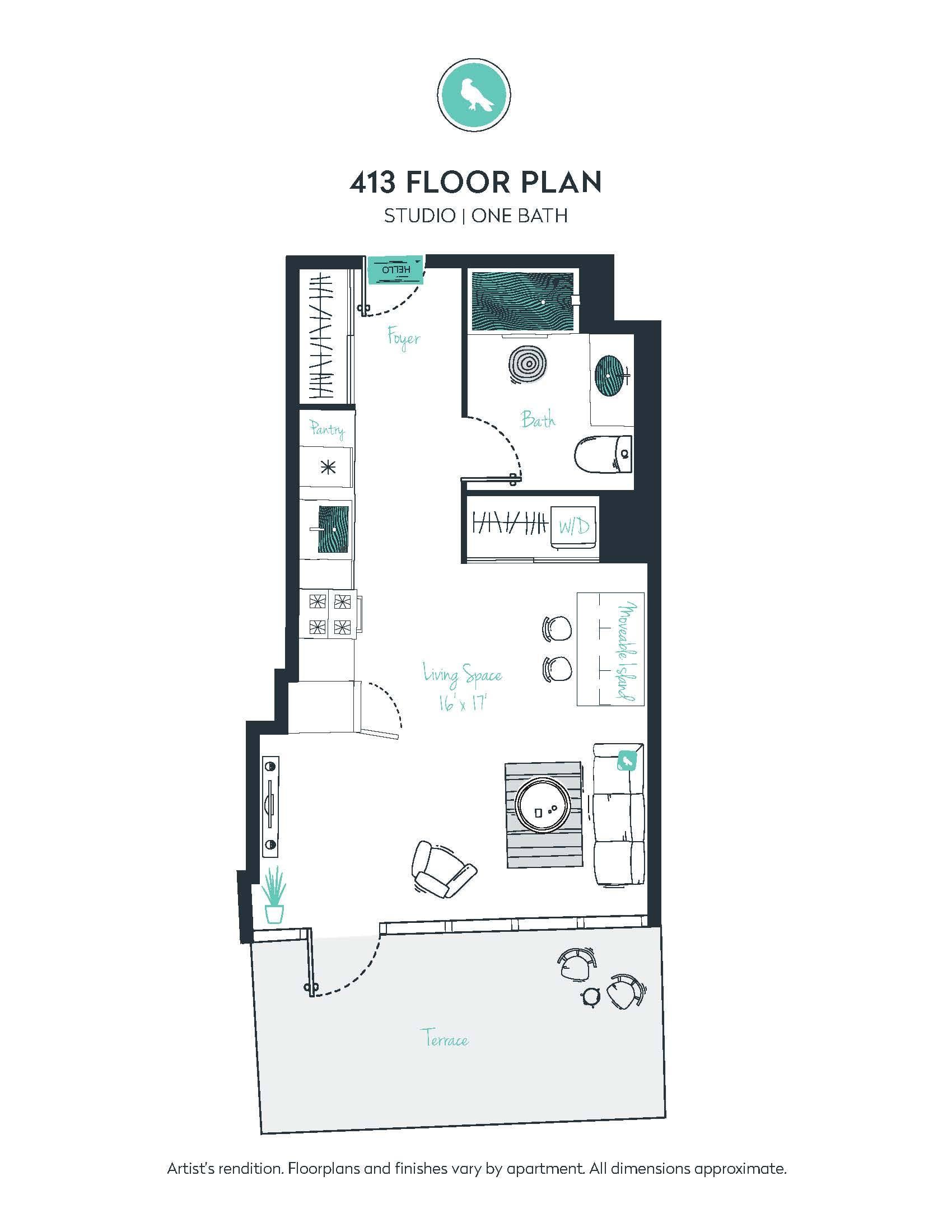 S14 Apartment floor plan