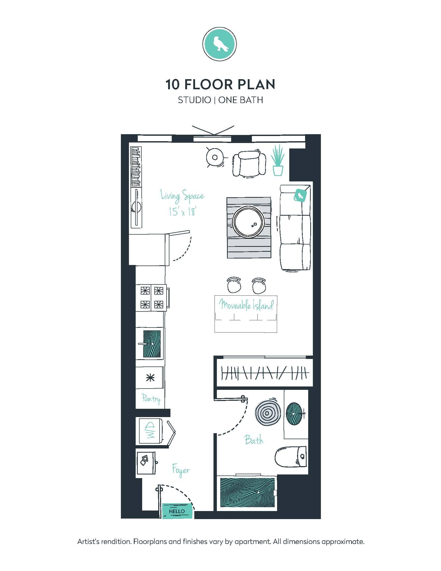 S13 Apartment floor plan