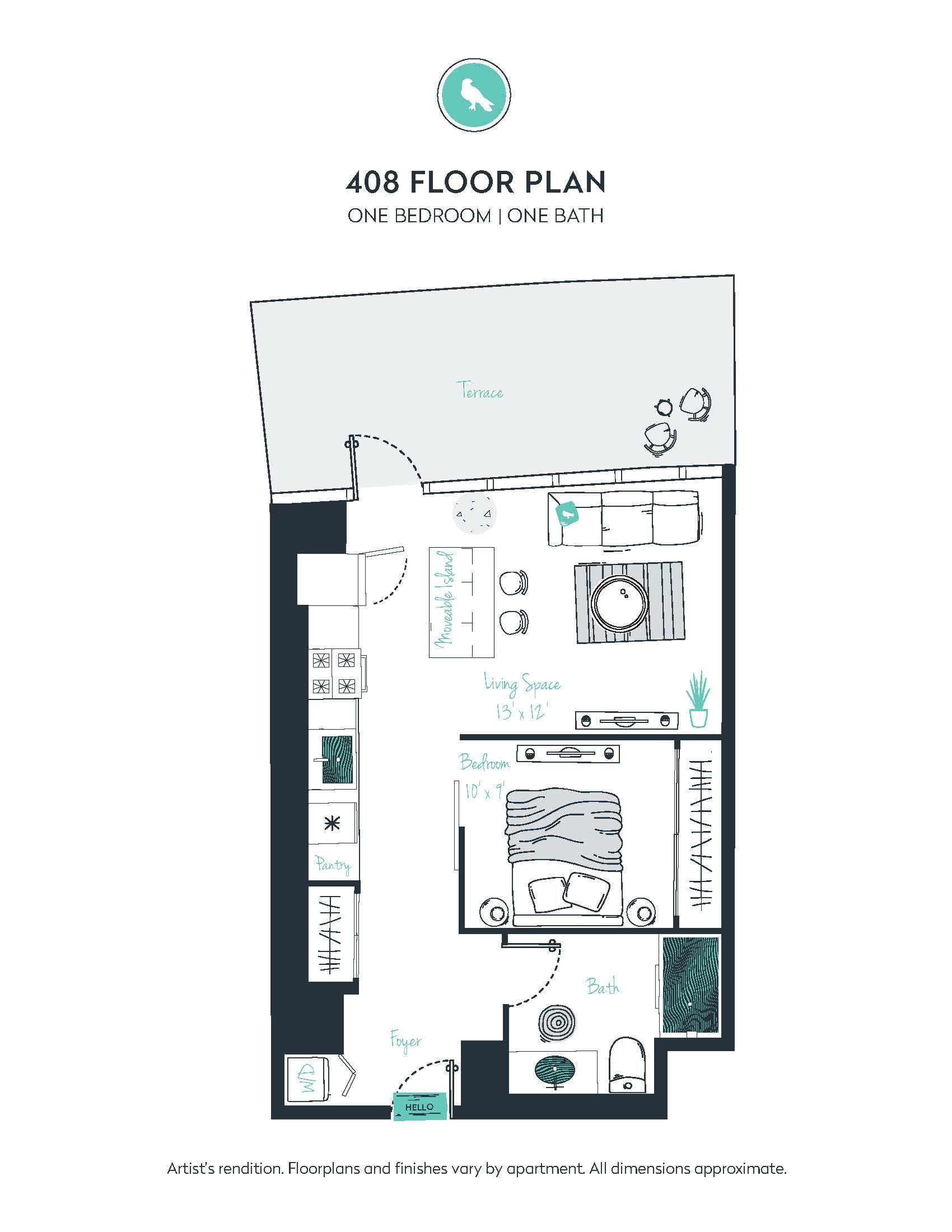 V05 Apartment floor plan