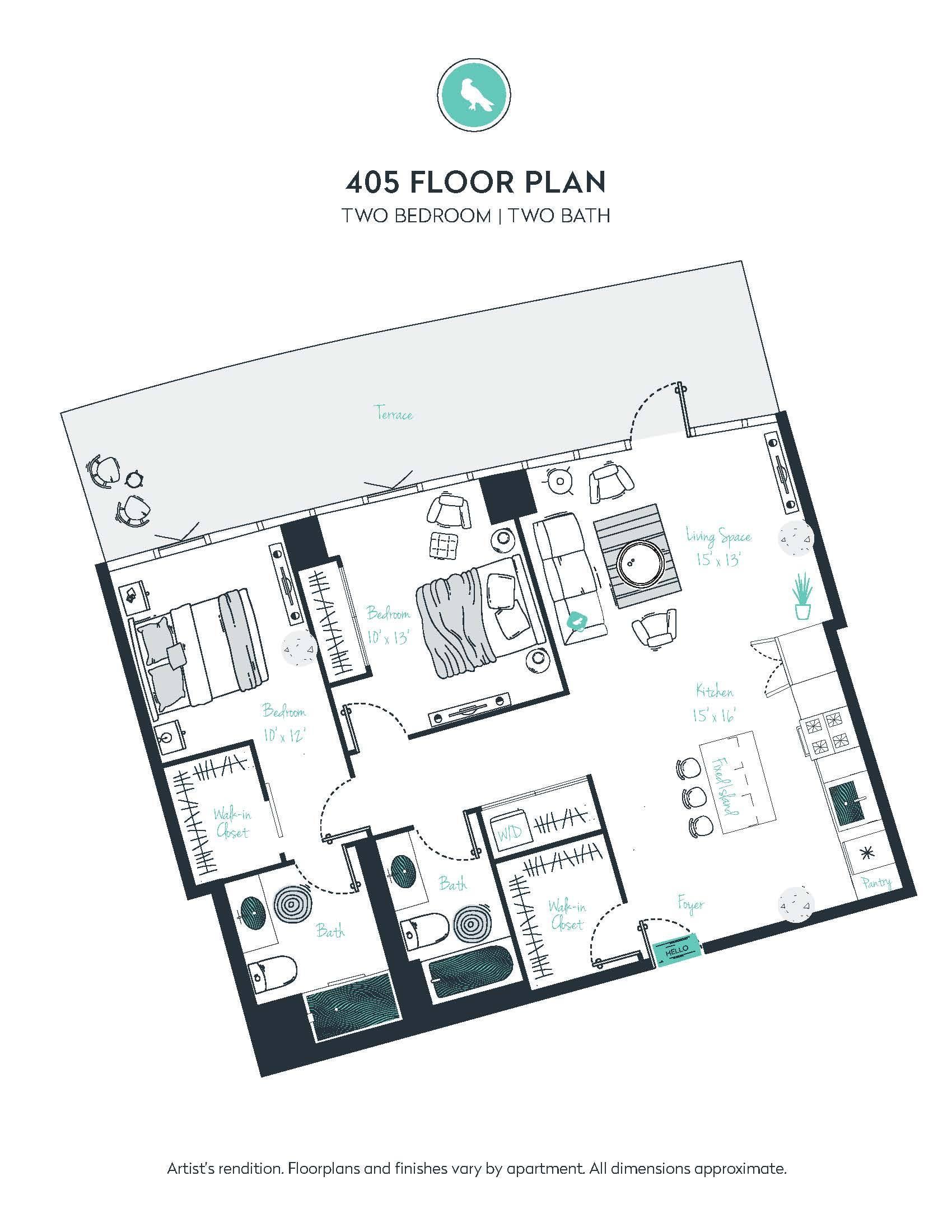 C06 Apartment floor plan