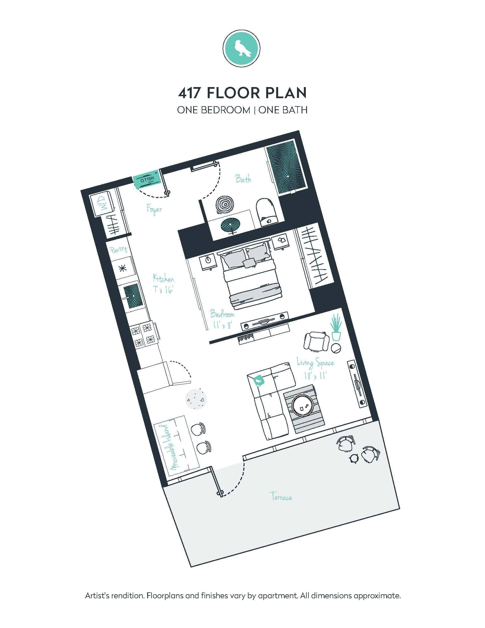 V06 Apartment floor plan