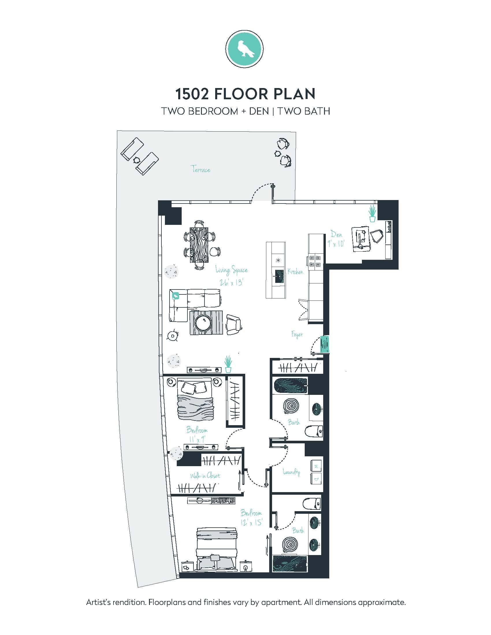 C11 Apartment floor plan