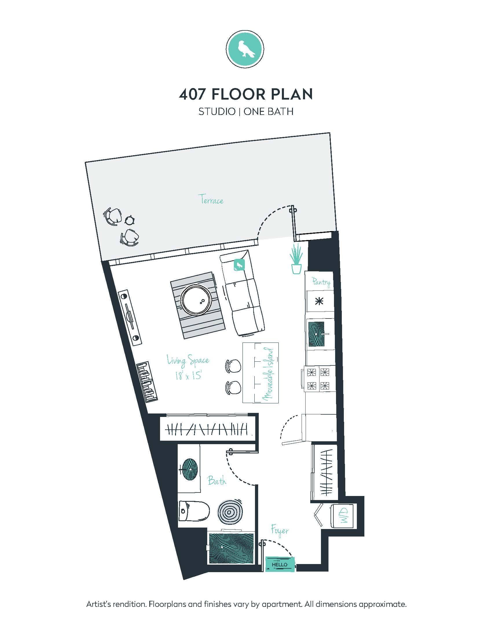 S05 Apartment floor plan