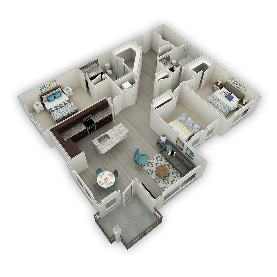 C1 floor plan