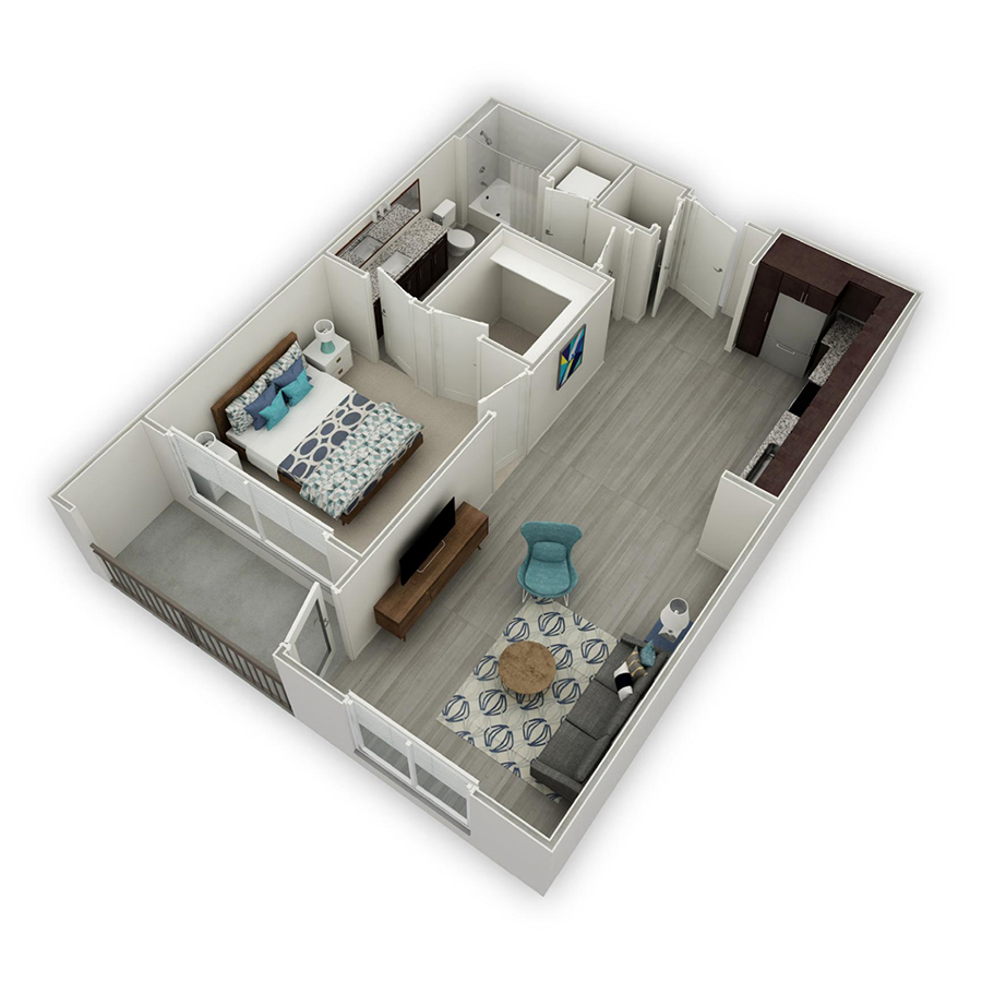 A1 floor plan