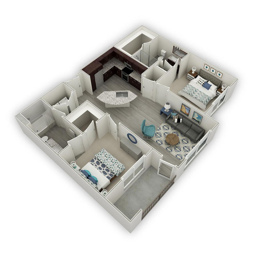 B2 floor plan