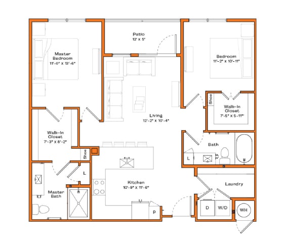 B2 floor plan