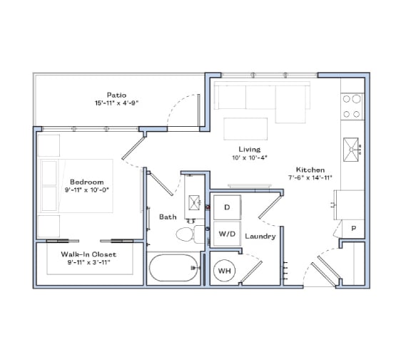 A2 floor plan