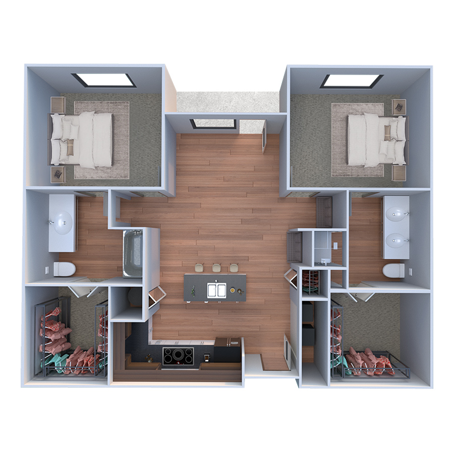 B Due floor plan