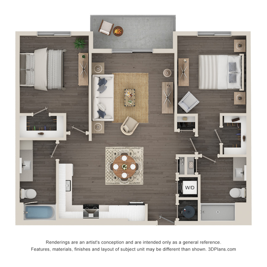 B2 floor plan