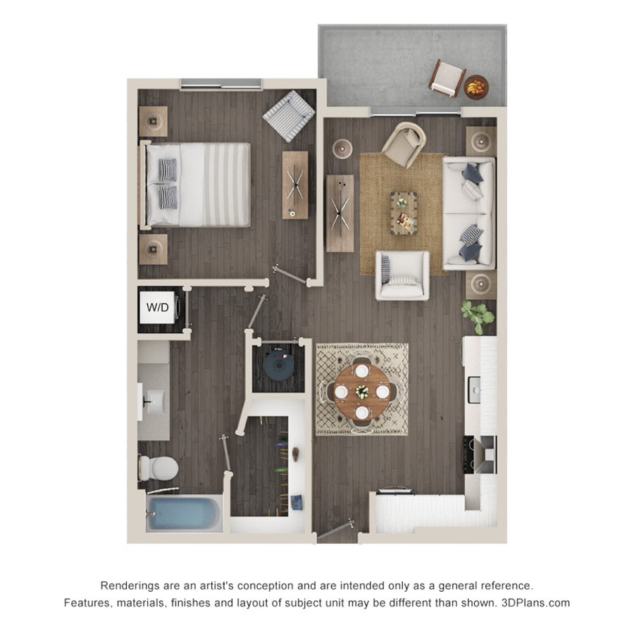 A1 floor plan