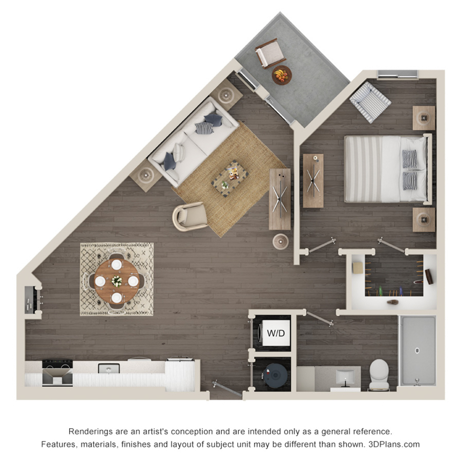 A2 floor plan