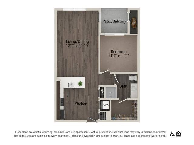A2 floor plan
