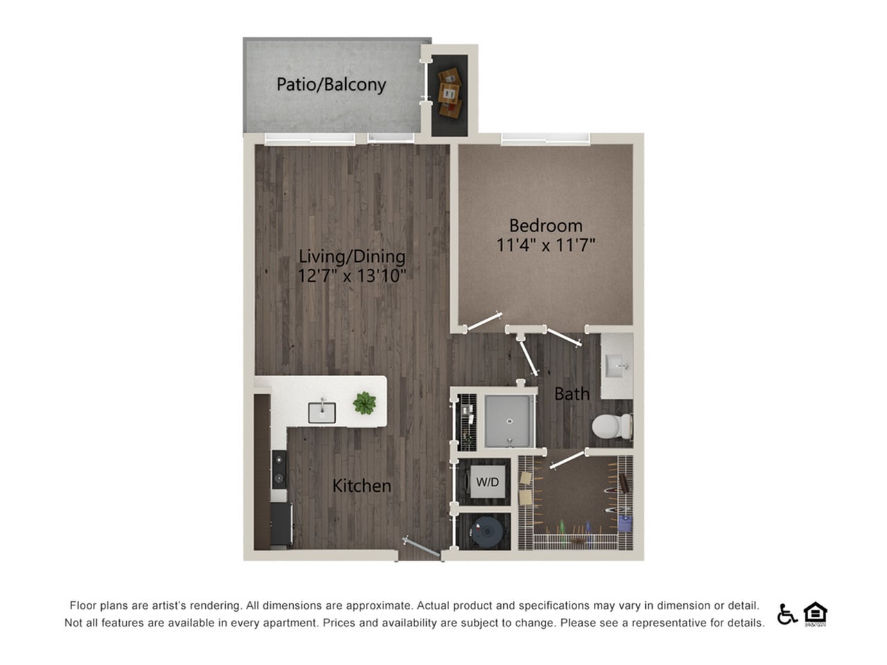 A1 floor plan