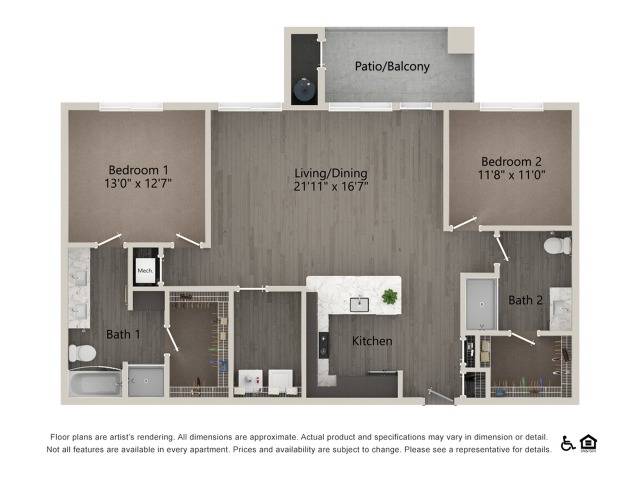 Villa 2 floor plan