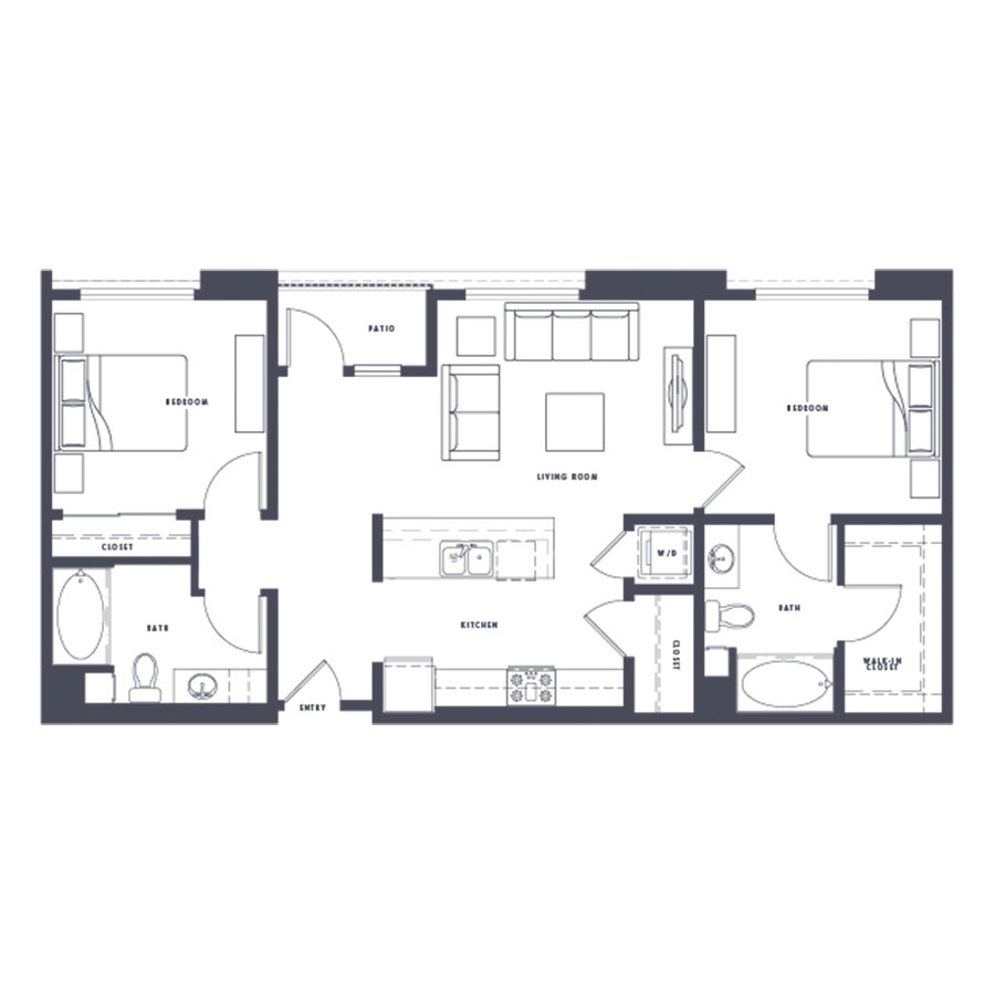 Slate floor plan