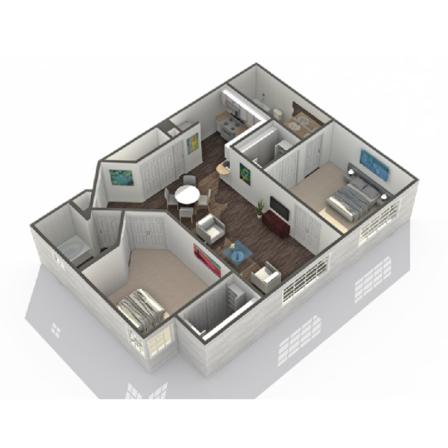 The Hayden floor plan