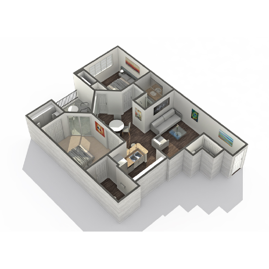 The Bell floor plan