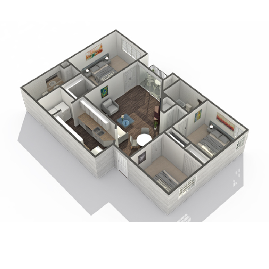 The Gainey floor plan