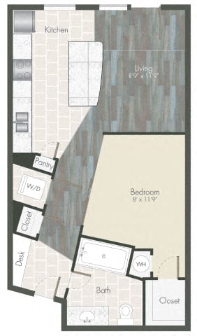 A floor plan