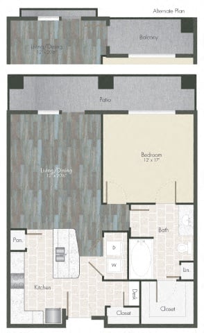 A1 floor plan