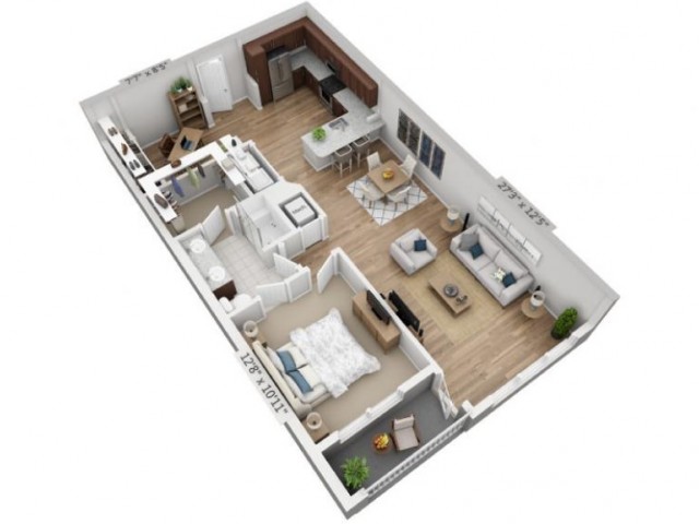 Libretto floor plan