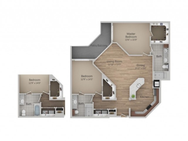 Stretto floor plan