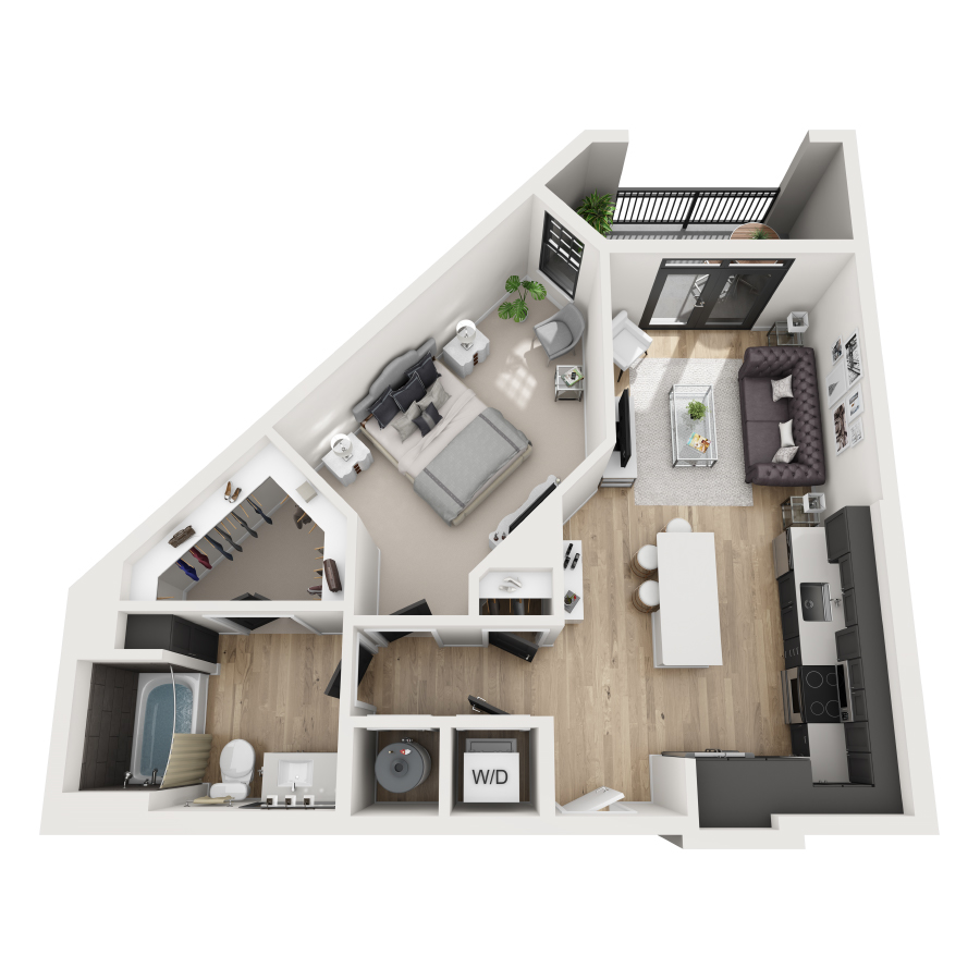 A2 floor plan