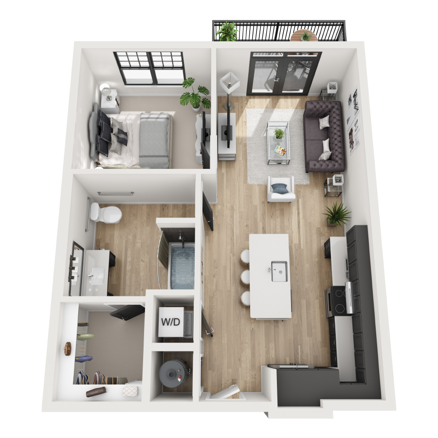A1.1HC floor plan