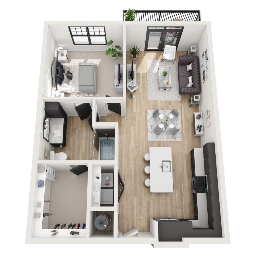 A6 floor plan