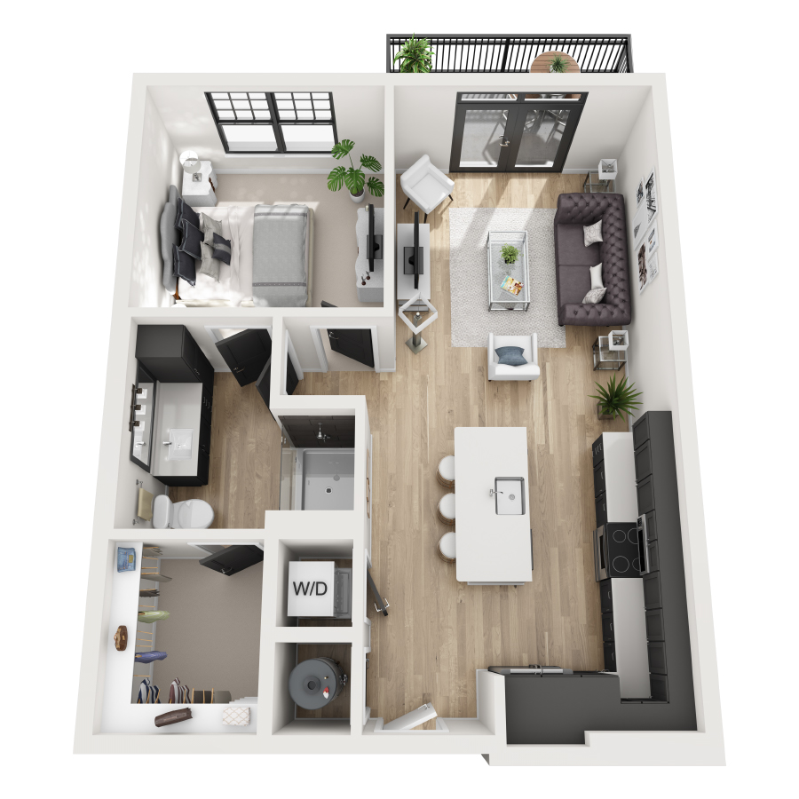 A1 floor plan