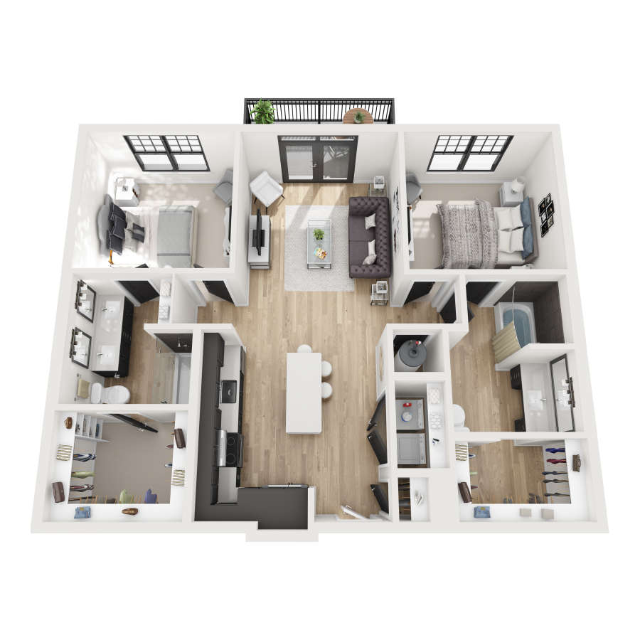 B1HCE floor plan