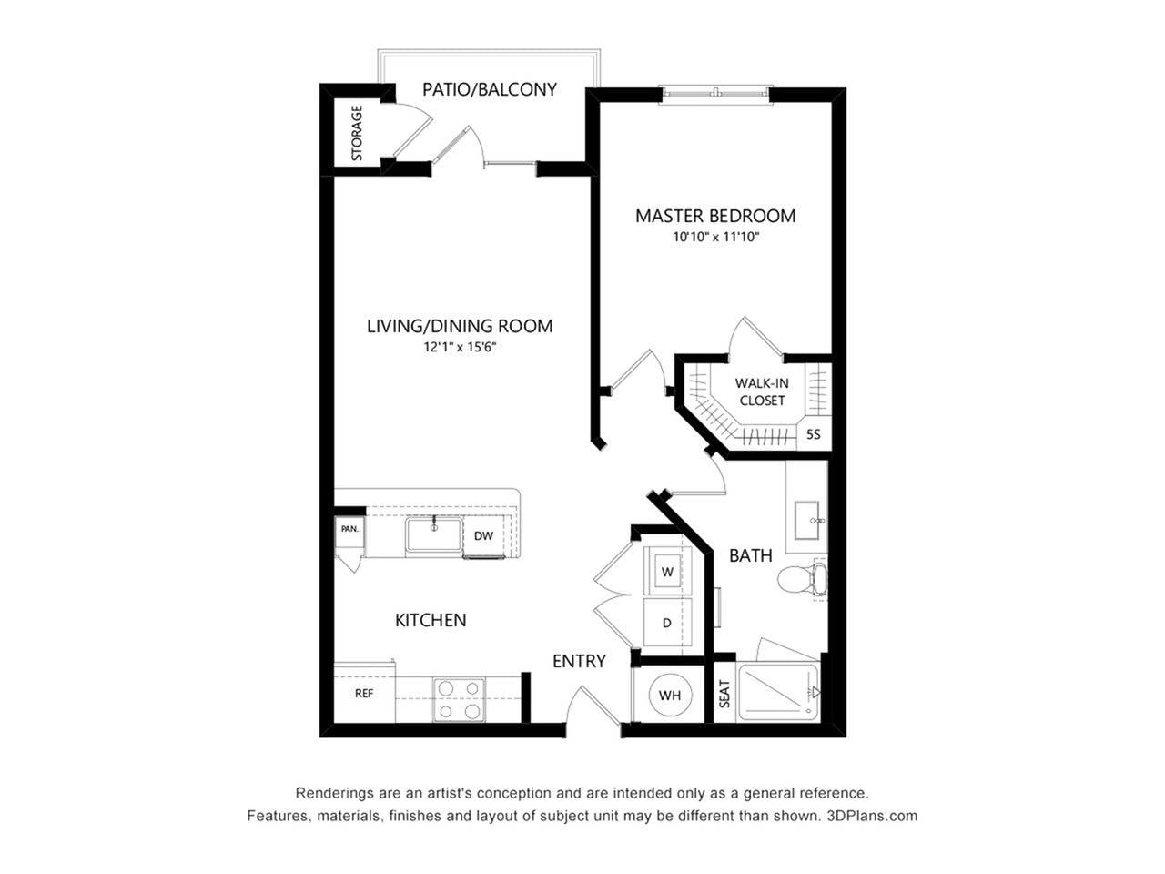 A1 AFF 120 floor plan