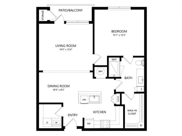 A2 floor plan