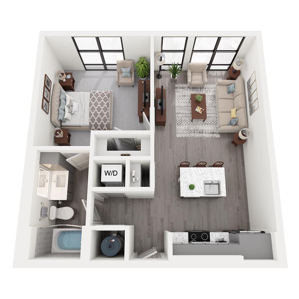 A1 floor plan