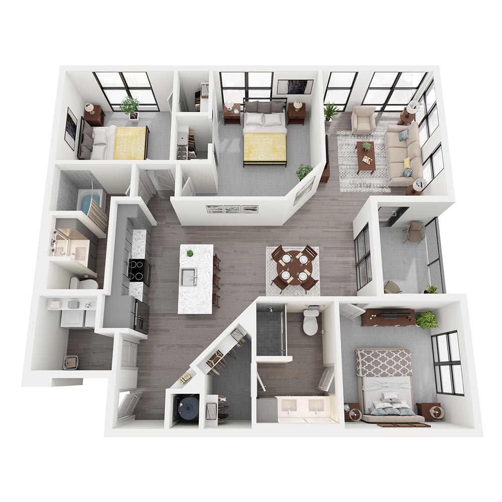 C1 floor plan