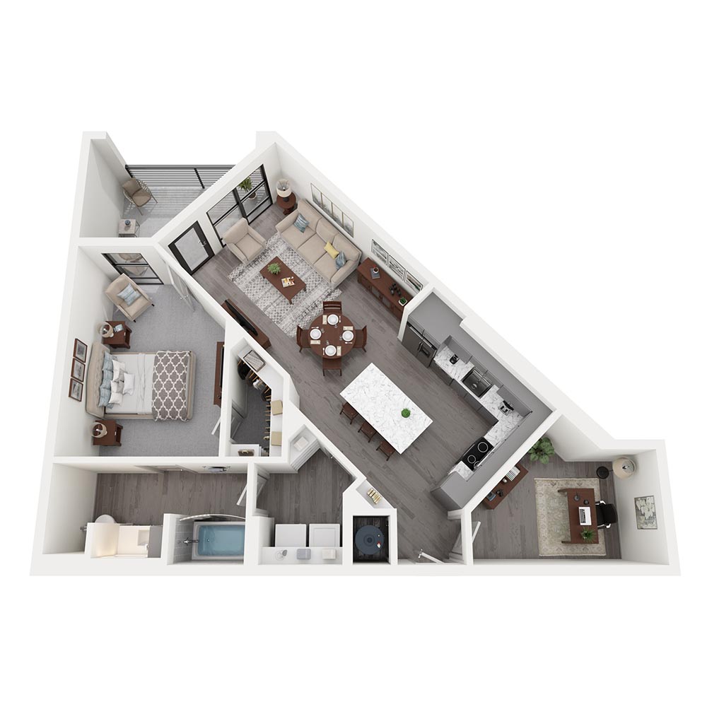 A6-D floor plan