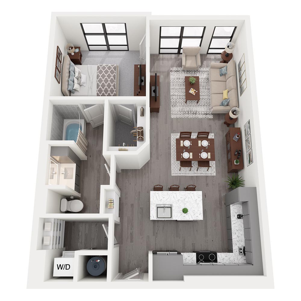A5-A floor plan