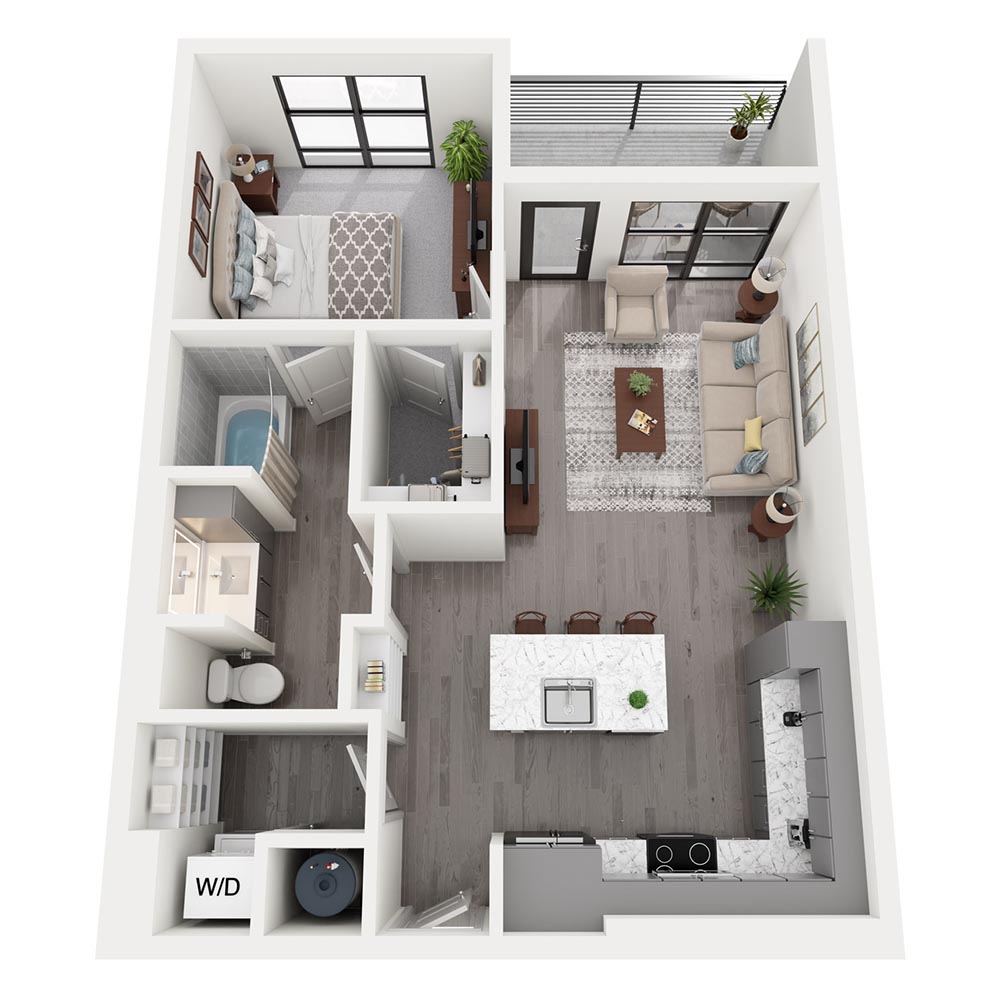 A2 floor plan