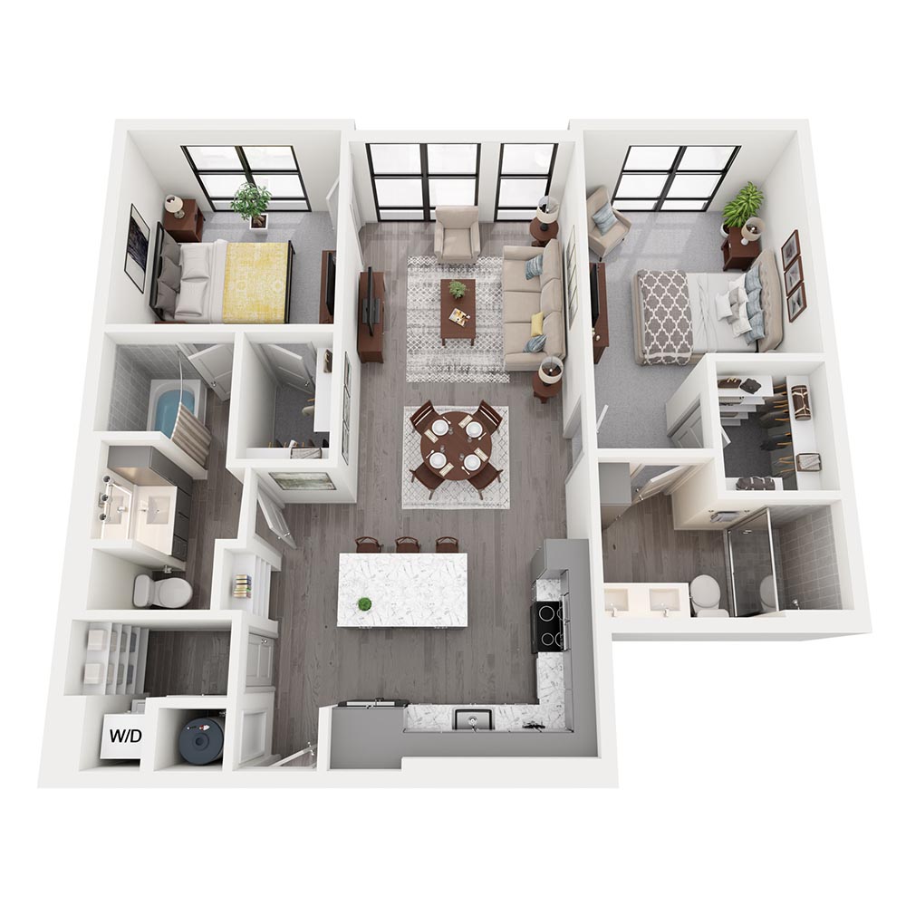 B3-A floor plan