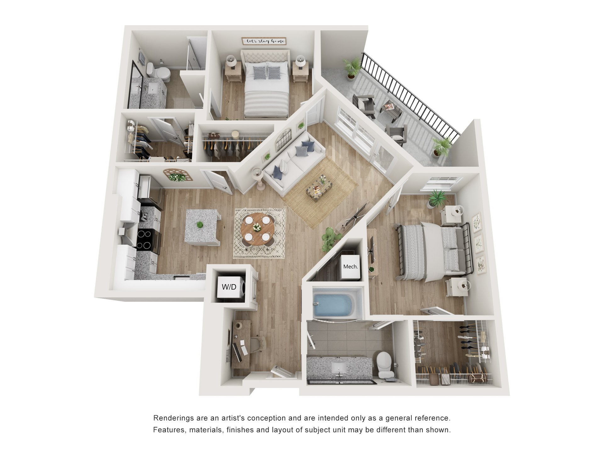 B2B floor plan