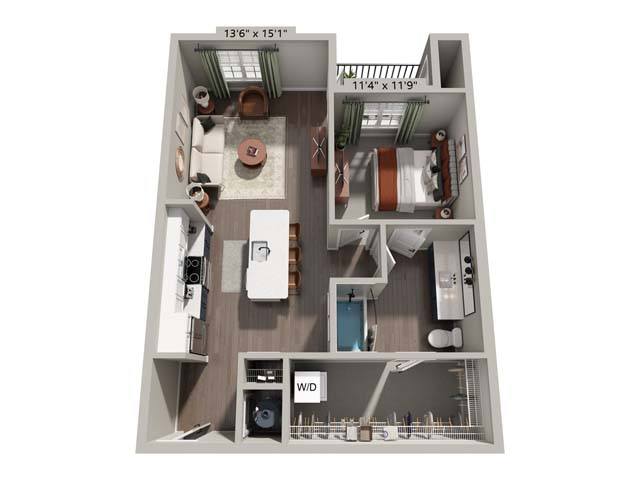 A3-HC floor plan