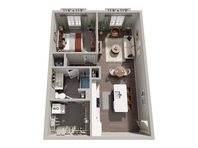 A1 floor plan