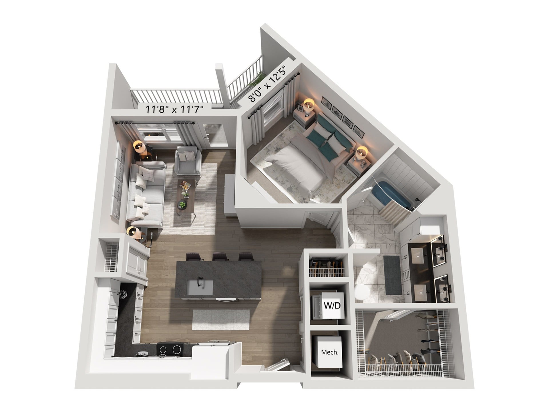 A2 floor plan
