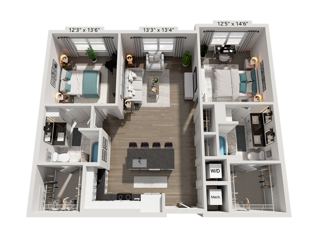 B4 floor plan