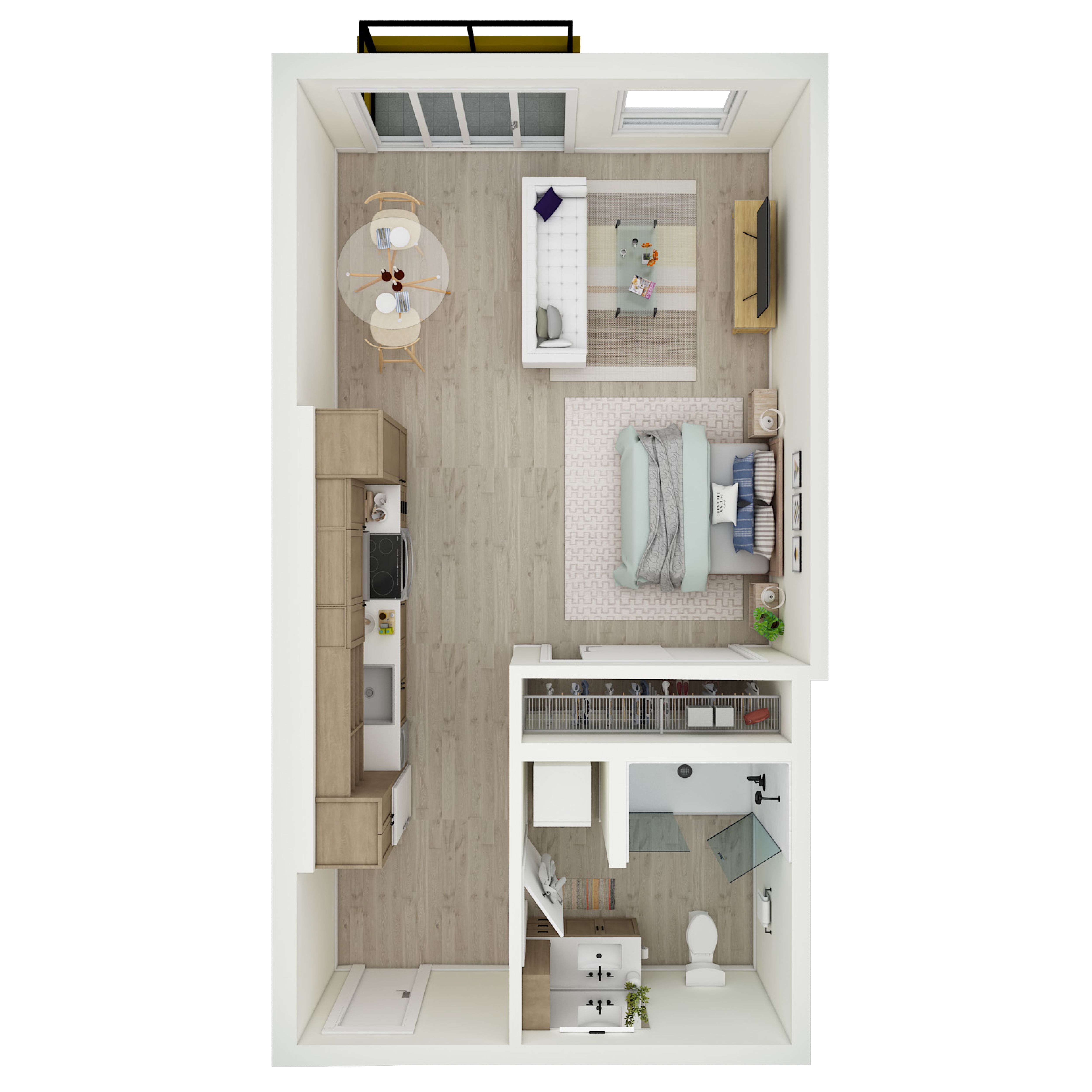 Studio - e5.1 floor plan