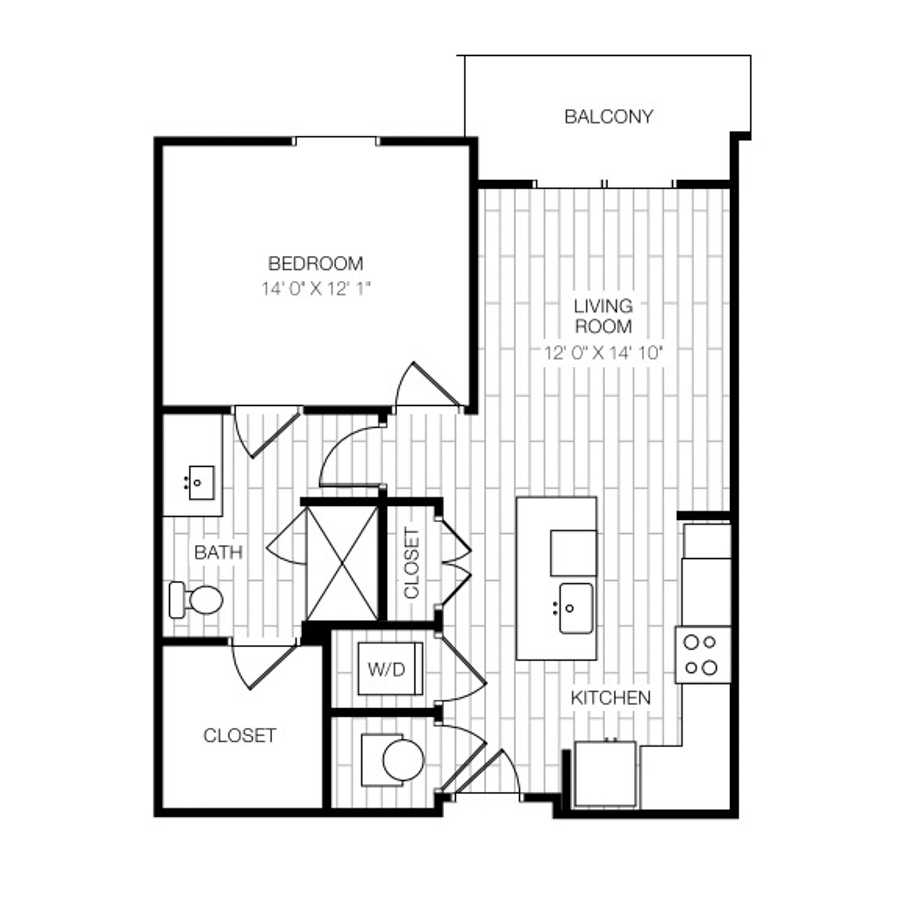 A1 floor plan